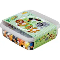 Hama - Maxi Beads - 600 beads and 1 pegboard in box (8751)