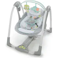 Ingenuity Swing ’n Go Portable Swing – Hugs & Hoots Schaukel; 10247