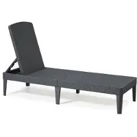 Allibert Jaipur, Graphit, Liegen / Sitzen, 582 mm, 1875 mm, 290 mm