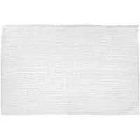 JJA Bath Mat 50x80 Cm Weiß