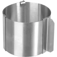 Secret De Gourmet Anrichte-Form Silberfarben Edelstahl