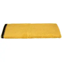 Atmosphera Badetuch Premium 550 g Senf 50 x 90 cm