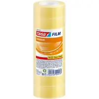 TESA 57207-00001-00, 33 m, Transparent, 19 mm, 8 Stück(e)