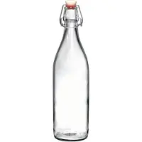 Bormioli Rocco Giara-Flasche mit Stopfen, 12er-Pack, lt 1