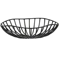 Serax - Catu Korb, Ø 20 x H 6 cm, schwarz
