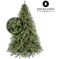 Excellent Trees Weihnachtsbaum Excellent LED Kalmar 180 cm mit Beleuchtung - Luxusedition - 300 Lämpchen