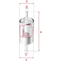 Sofima Kraftstofffilter S 1941 B