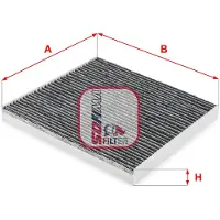 Sofima Innenraumluftfilter mit Aktivkohle S4269CA