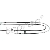 Topran Seilzug, Feststellbremse [Hersteller-Nr. 207381] für Vauxhall, Opel