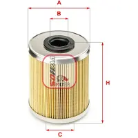 Sofima Kraftstofffilter S 0492 N für OPEL Vivaro A Kastenwagen (X83) Filtereinsatz