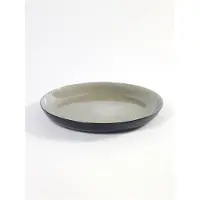 Serax Servierteller Pure Tableware by Pascale Naessens Black Grey L 29,6 cm