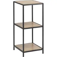 Emob | Bücherregal Sigrid naturel MDF 35x83x37 cm | NADUVI