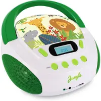 Metronic Kinder CD-speler - Jungle - Groen