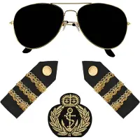 Boland Déguisement - Capitaine (4pcs)