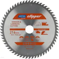 Norton KREISSÄGE 216 mm x 30 mm x 60 Z LAMINATE UND FURNIERE (2 3/1 8) |