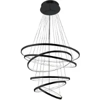 Azzardo AZ2923 - LED Dimmbare Hängeleuchte WHEEL 6xLED/140W/230V