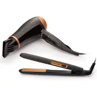Remington Haartrockner 2000W Ionic Ceramic 2 Geschwindigkeiten 3 Temperaturen Beige/Schwarz