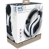 Gioteck HC9, Kabelgebunden, Gaming, Kopfhörer, Blau, Weiß