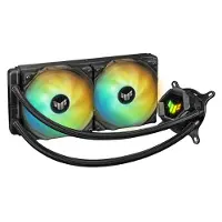 Asus TUF-GAMING-LC-240-ARGB, All-in-one liquid cooler, 12 cm, 67 cfm, 113,8 m³/h, Schwarz