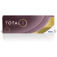Total 1 (30er Packung) Tageslinsen (-0.75 dpt & BC 8.5) für Allergiker & trockenere Augen