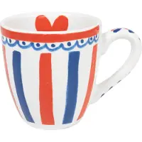 Blond Amsterdam Mini-Becher Streifen Hollands Glorie in Bunt - 200 ml | Gr.: onesize
