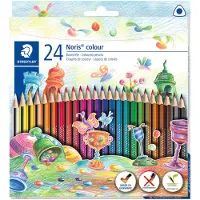 Staedtler Buntstifte - Noris Upcycled Wood - 24 st. - - One Size - Buntstiftsets