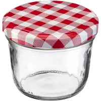 Westmark 6 Wurst-, Sturzgläser 230ml, D82 mm
