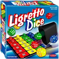 Schmidt Spiele 49611 Familienspiele Würfel-Ligretto ab 8 Jahren