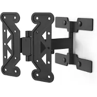Hama TV-Wandhalterung FULLMOTION Ultraslim, 200x200, 122 cm (48), Schwar