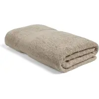 Yumeko Badetuch Baumwolle 100x150 Braun - Eco, Bio & Fairtrade