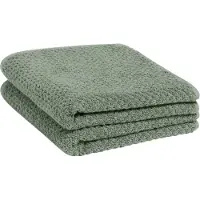 Yumeko Handtuch Baumwolle 50x100 Grün - Eco, Bio & Fairtrade