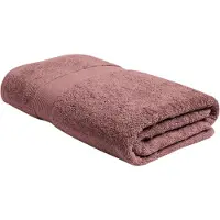 Yumeko Badetuch Baumwolle 100x150 Rosa - Eco, Bio & Fairtrade