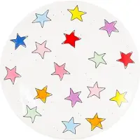 Blond Amsterdam Frühstücksteller Stern in Bunt - 22cm | Gr.: onesize