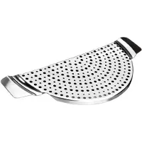 Ibili -Accessories Aufstecksieb, Edelstahl, 26 cm, Silber