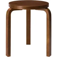 Artek 60 Hocker Walnuss