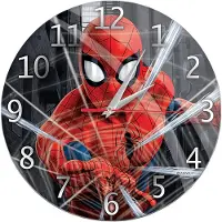 Ert Spiderman Wanduhr