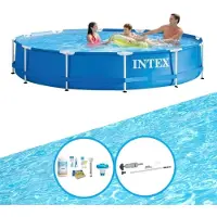 Intex Pool Metal Frame 366x76 cm - Schwimmbad-Set