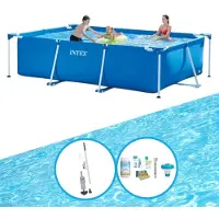Intex Pool Rectangular Frame 300x200x75 cm - Schwimmbad-Set