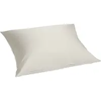 Yumeko Kissenbezug Baumwollsatin 50x60 Beige - Eco, Bio & Fairtrade