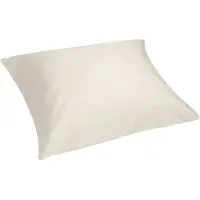 Yumeko Kissenbezug Baumwollsatin 50x60 Naturell - Eco, Bio & Fairtrade