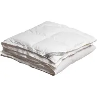 Yumeko Bettdecke Federbett 240x220 Wit - Eco, Bio & Fairtrade