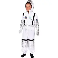Den Goda Fen Kostüm - Astronaut - Weiß - - 4-6 Jahre (104-116) - Kostüme