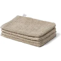 Yumeko Waschlappen Baumwolle 15x22 Braun - Eco, Bio & Fairtrade