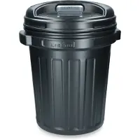 Holland Animal Care Futtertonne mit Drehverschluß 40 Liter Schwarz