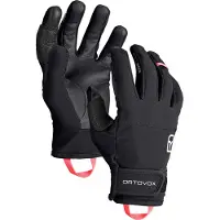 Ortovox - Leichte Tourenskihandschuhe - Tour Light Glove W Black Raven für Damen aus Softshell - Größe M - schwarz