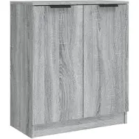 vidaXL Sideboard Grau Sonoma 60x30x70 cm Holzwerkstoff