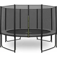 Magic Jump Grau Trampolin 427 cm mit sicherheitsnetz