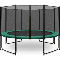 Magic Jump Trampolin 427 cm Grün mit sicherheitsnetz