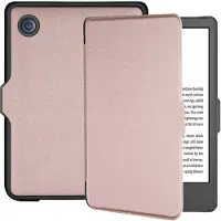 IMoshion Slim Hard Case Klapphülle für das Kobo Clara 2E / Tolino Shine 4 - Rosé gold