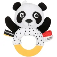 Canpol Babies BabiesBoo Teether and Rattle Beißring mit Rassel 1 St.